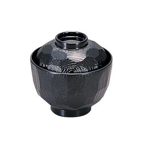3.2寸亀甲小吸椀 黒 RSI22