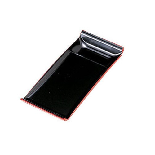 ABS製 のり皿 黒天朱 RNL03