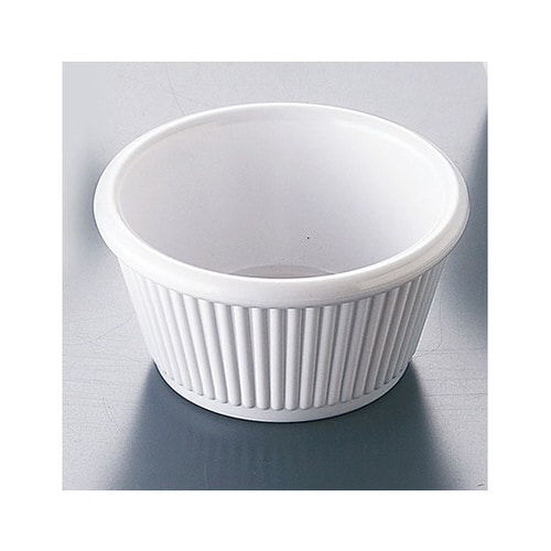 ジェスナーメラミンラメキンリブ付0382A