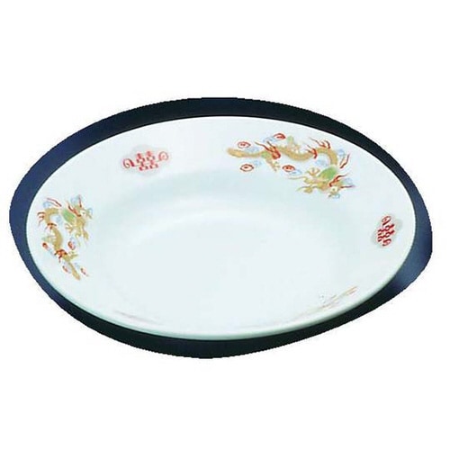 陶器『金彩竜』 スープ皿 9インチ R−12