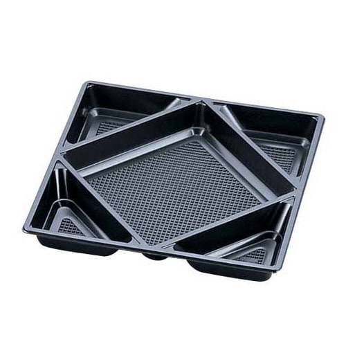 プラ容器 飛鳥用中仕切 黒 8寸用(30入)