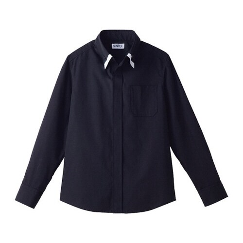 レイヤードBD衿長袖シャツ