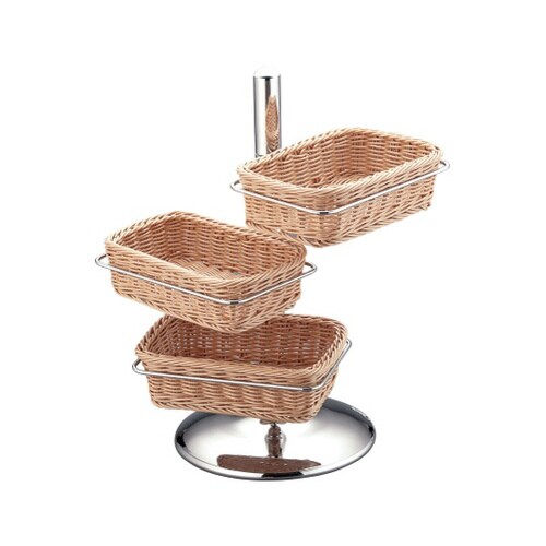 UK18−8 PP製パンかごスタンド角型