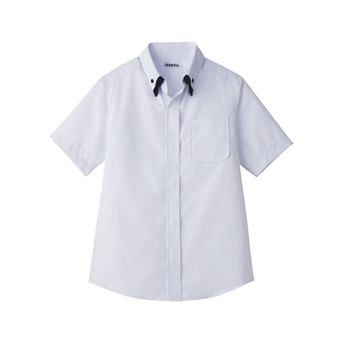 レイヤードBD衿半袖シャツ