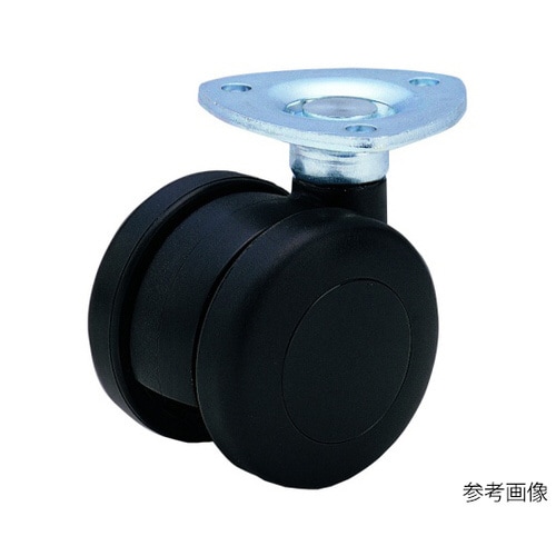 P型キャスター 自在車プレート式双輪 P−60G