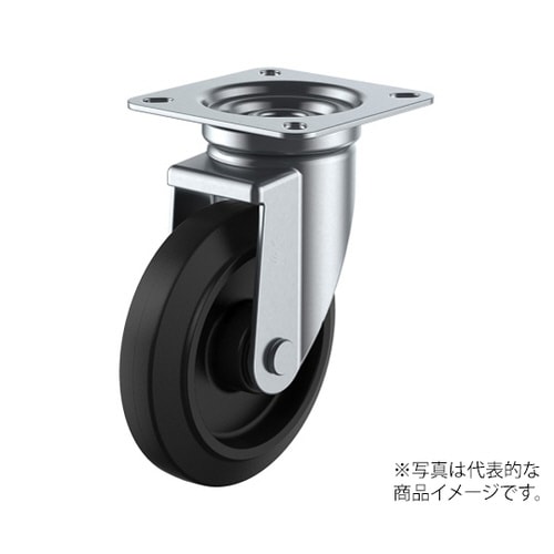 J型キャスター自在車プレート式