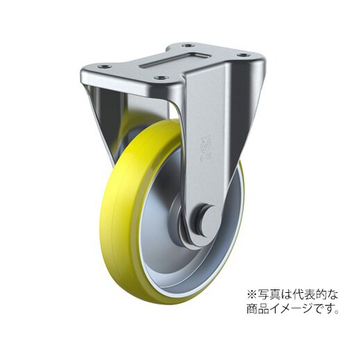 K型キャスター固定車プレート式