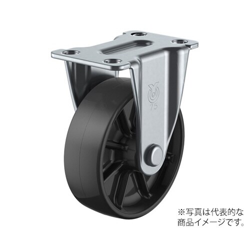 SR型キャスター 固定車プレート式 SR−65BN