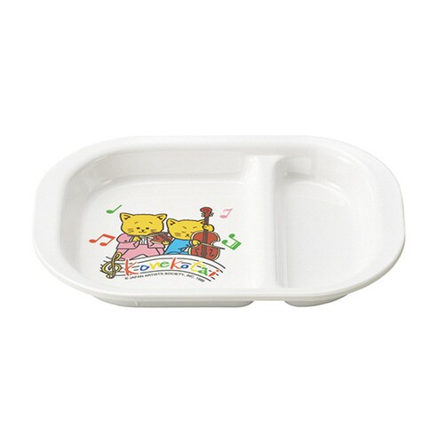 角ランチ皿 こねこたい KO−10