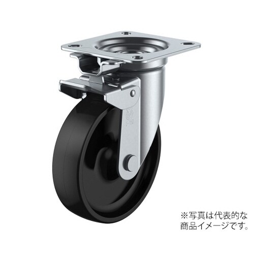 JK型キャスター自在車(旋回固定式)プレート式