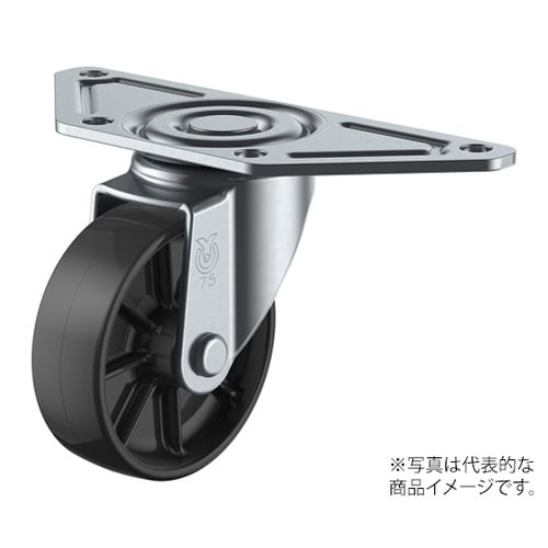 SGC型キャスター自在車プレート式