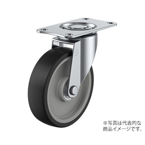 E型キャスター 自在車プレート式 E−100NRB