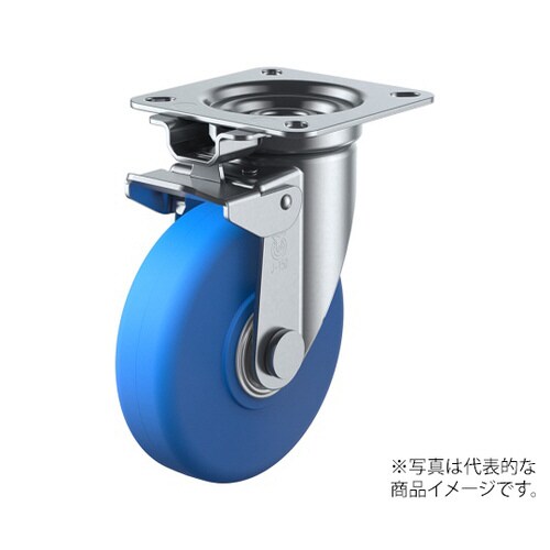 JK型キャスター自在車(旋回固定式)プレート式