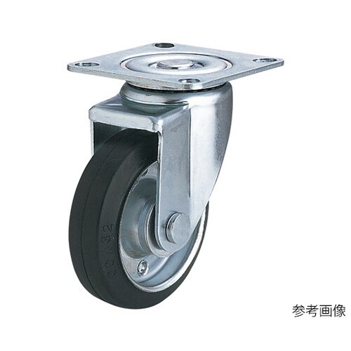 SJ型キャスター 自在車プレート式 SJ−100W