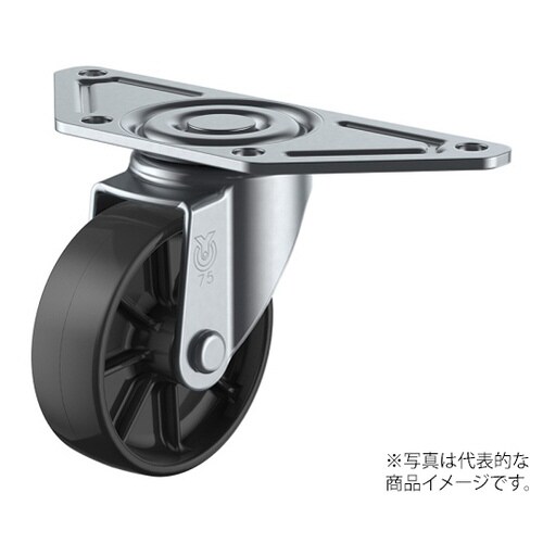 SGC型キャスター自在車プレート式