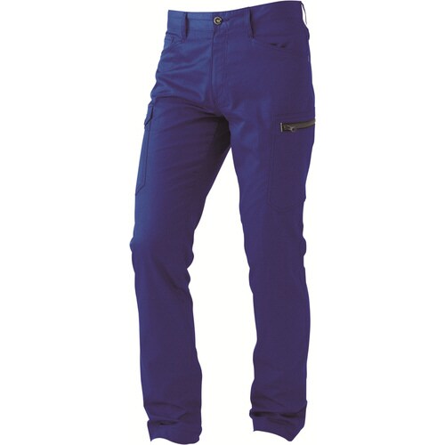 メンズカーゴパンツミッド青100