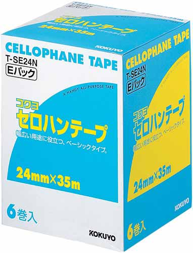 セロハンテープお徳用Eパック 24mm×35m