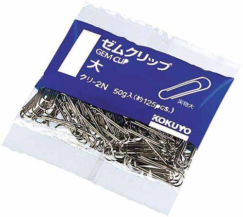 ゼムクリップ 大28mm 約125本入