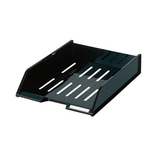 スタッキングトレー A4 タテ 黒