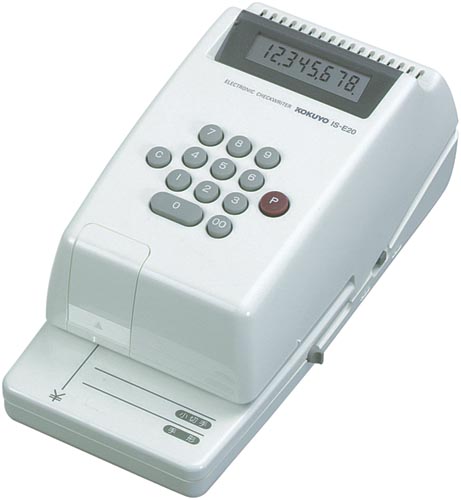 電子チェックライター カウネット