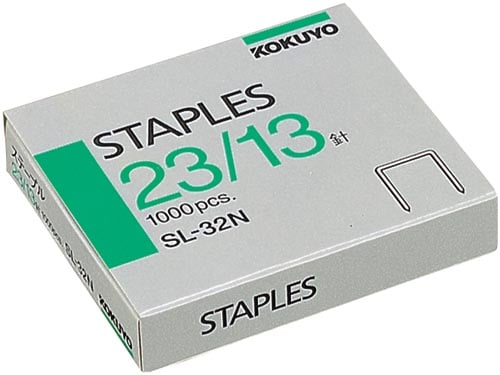 ステープル針 23/13号針 1000本入