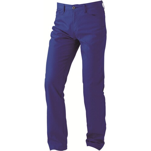 メンズスラックス ミッド 青 76