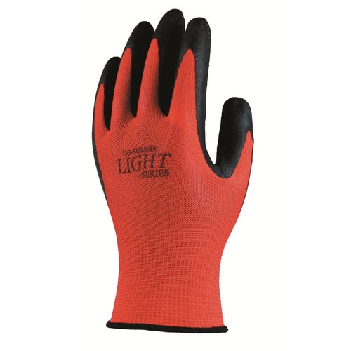 13G天然ゴム背抜き手袋5P