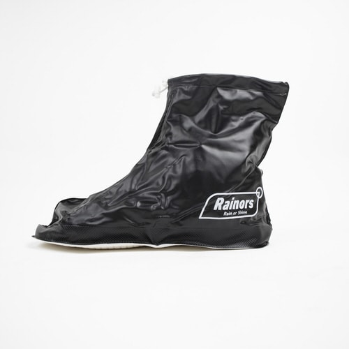 レインシューズカバー ブラック