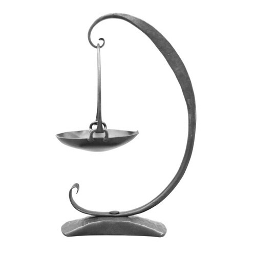 かじや村 鍛造フラワースタンドアーチバスケット