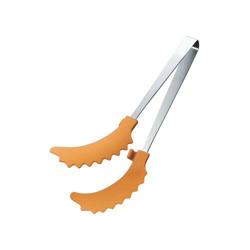 曲がったトングオレンジ250mmハンディトング