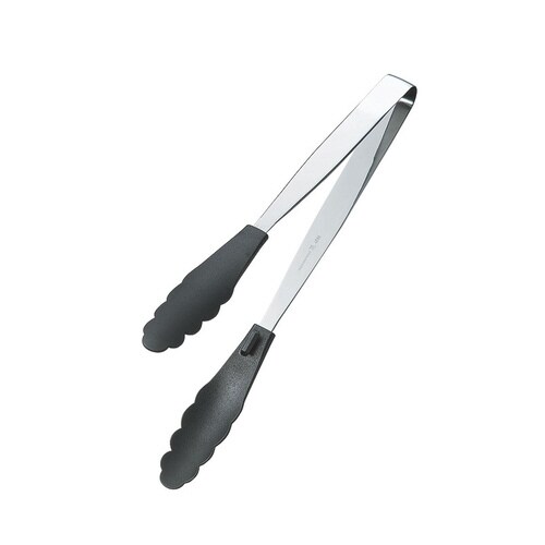 抗菌耐熱ストッパー付マルチトング ブラック300