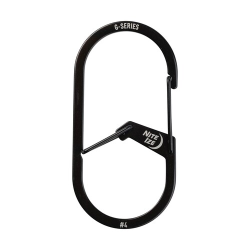 NTZ Gカラビナー #4 ブラック
