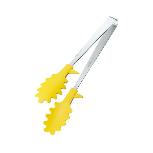 抗菌耐熱 麺トング イエロ−