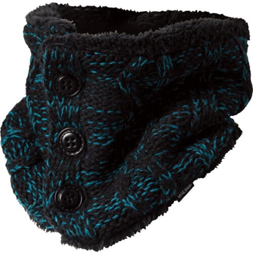 オタフク 防風ネックウォーマー ニット グリーン