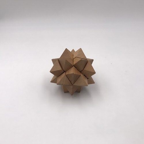 木製立体パズル ダイヤモンドスター2