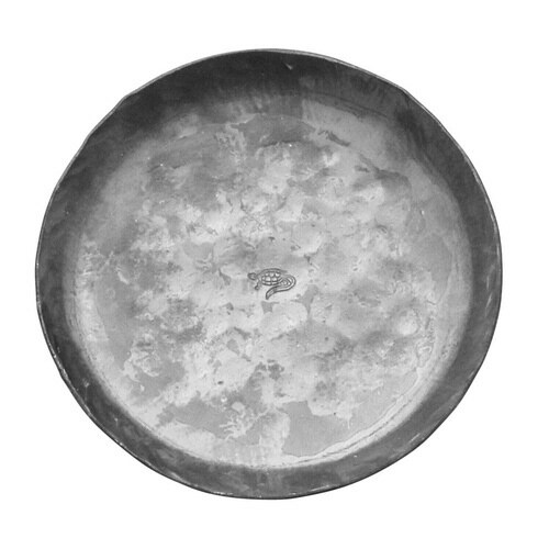 かじや村 鍛造フラワーポット3号鉢受皿