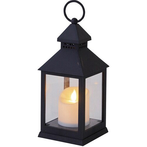 LEDキャンドル イルミネミニランタン ブラック