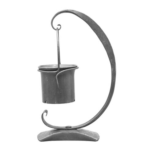 かじや村 鍛造フラワースタンドアーチ鉢アーム