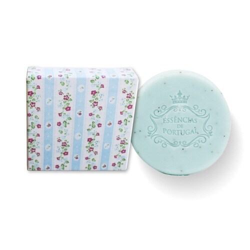 POR ラウンドソープ − 青更紗