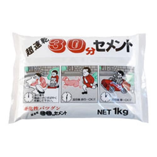 30分セメント 1kg ホワイト