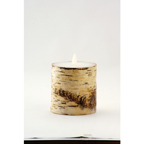 LEDキャンドル ルミナラバーチピラー3.5×4