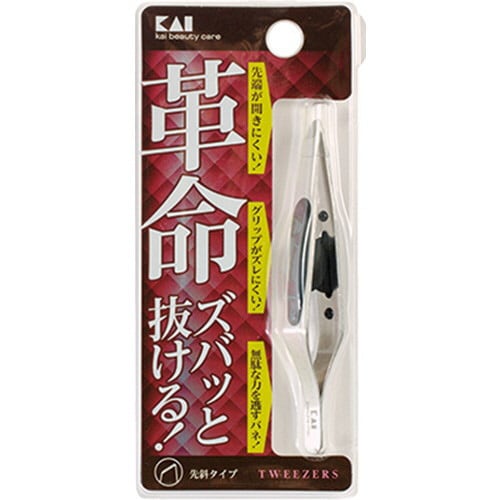 キャッチャー毛抜き(先斜)