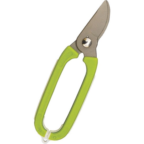 かじや村 オーバル剪定鋏 グリーン