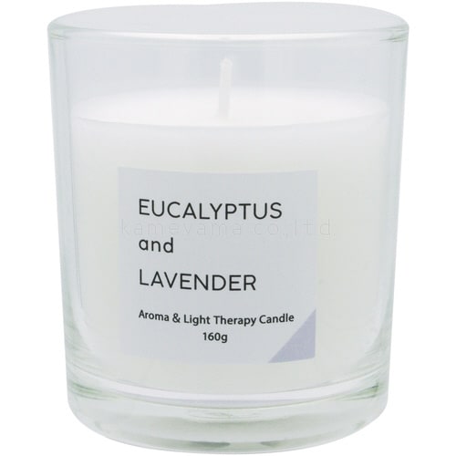 カメヤマ 香るキャンドルL ユーカリ&LV