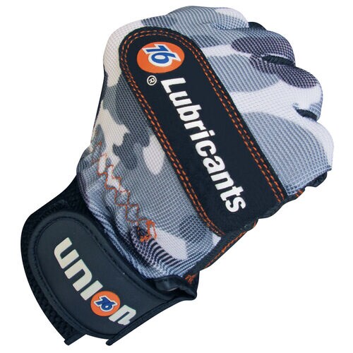 76迷彩PUグローブ M グレー迷彩