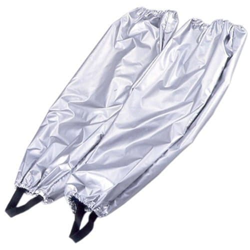 シルバー防水ロングスパッツ45cm台紙付