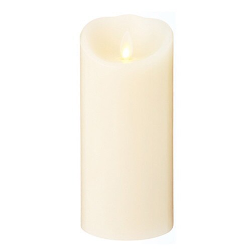 LEDキャンドル ルミナラピラー3×6 アイボリー