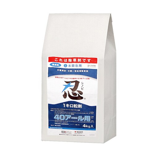 農薬 住友化学 忍1キロ粒剤 4kg