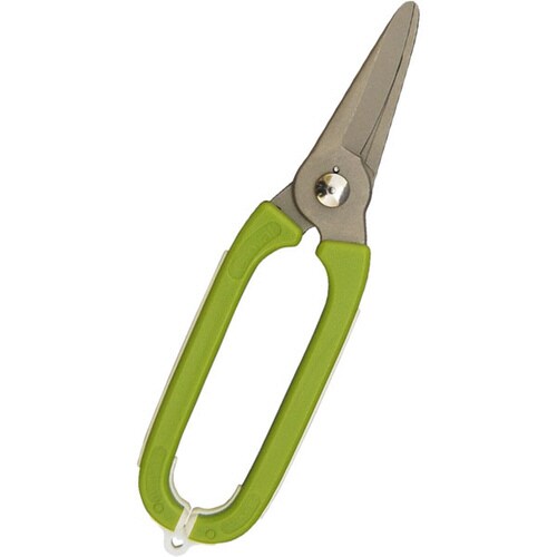 かじや村 オーバル芽切鋏 グリーン