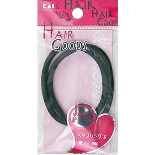 HG ヘップリング 太 黒 2P